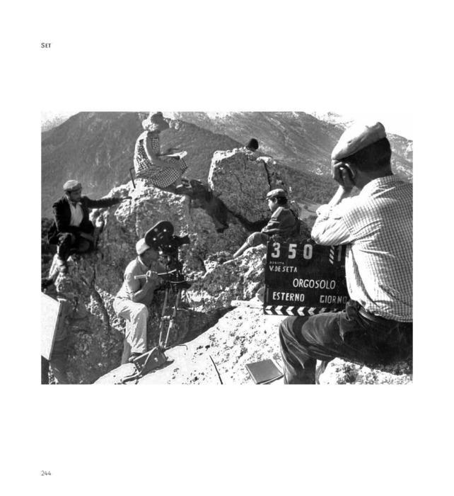 Un'immagine ripresa durante la lavorazione del film del 1961 (Ansa)