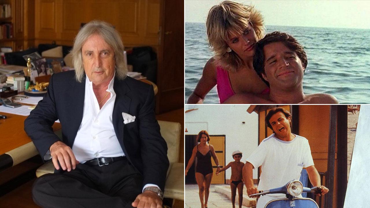 Il regista Enrico Vanzina: domani in Capannina riceverà il Premio satira alla carriera, a destra Christian De Sica in una scena di «Sapore di mare» e Jerry Calà, altro protagonista di «Sapore di mare»