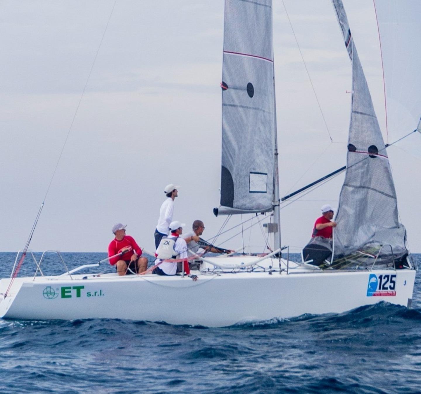 Bel risultato per l'equipaggio di Hurrà di Matteo Ridi 