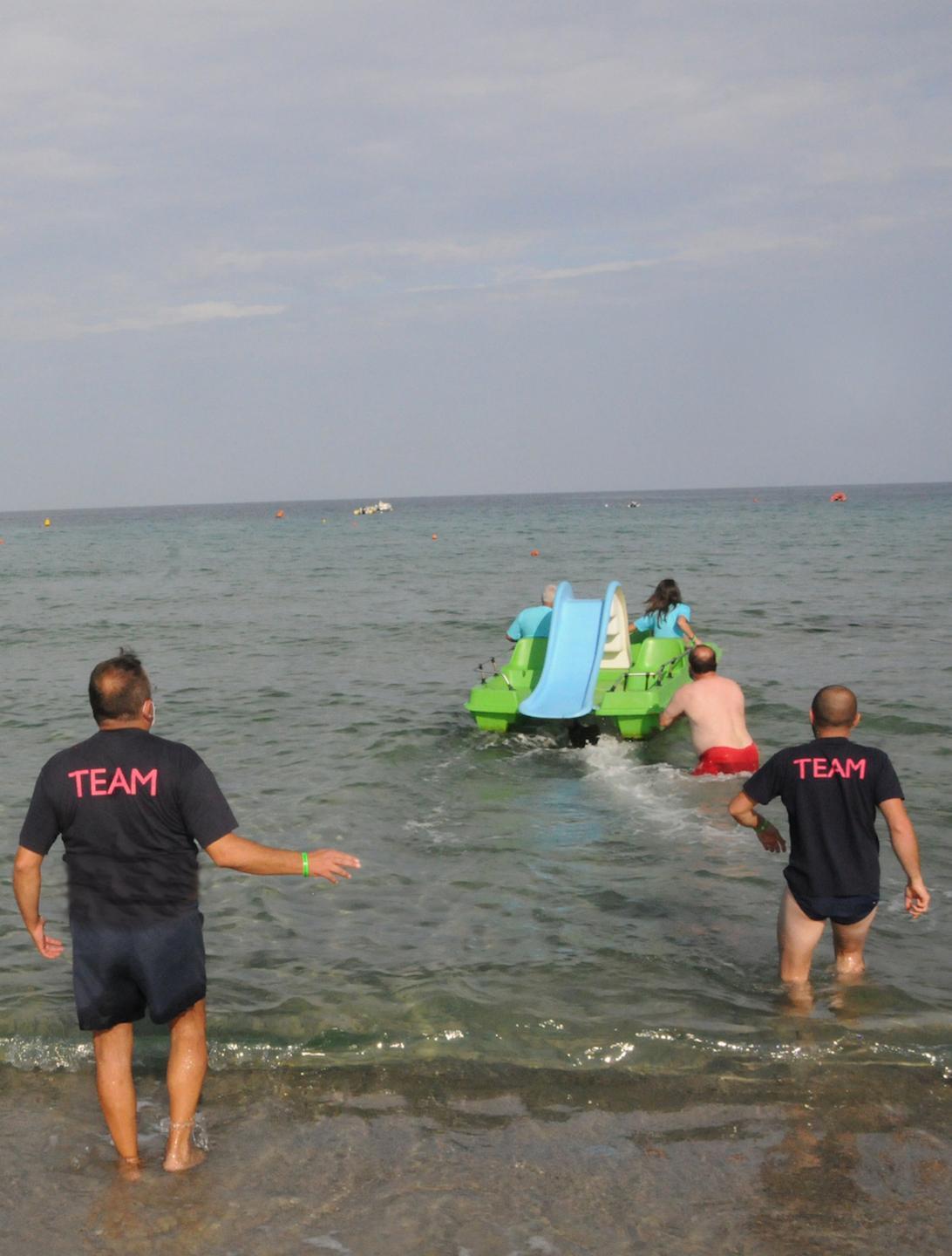 La Blind pedalò race incanta Budoni 