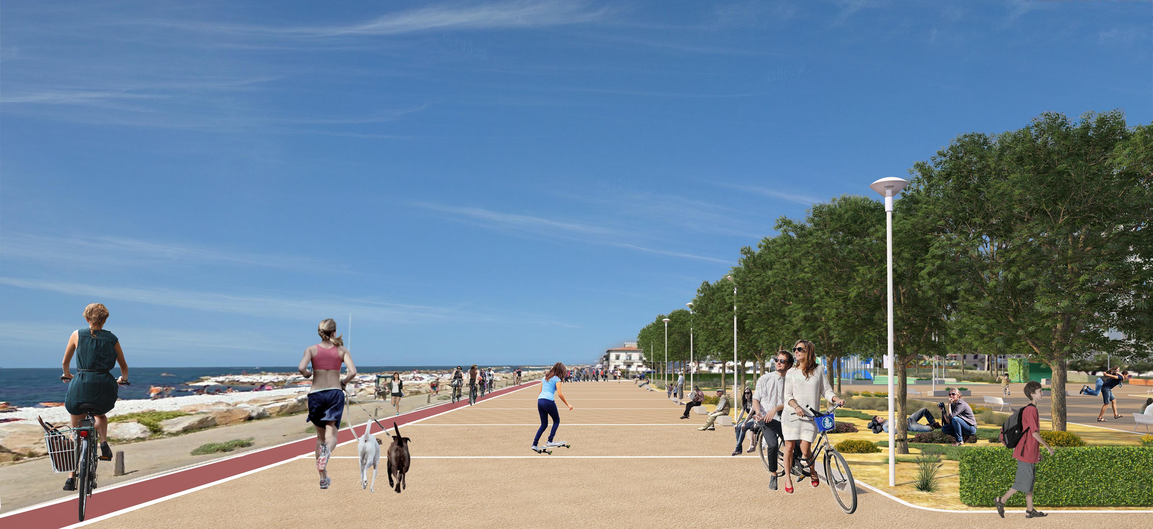 Una simulazione grafica della nuova piazza Gorgona