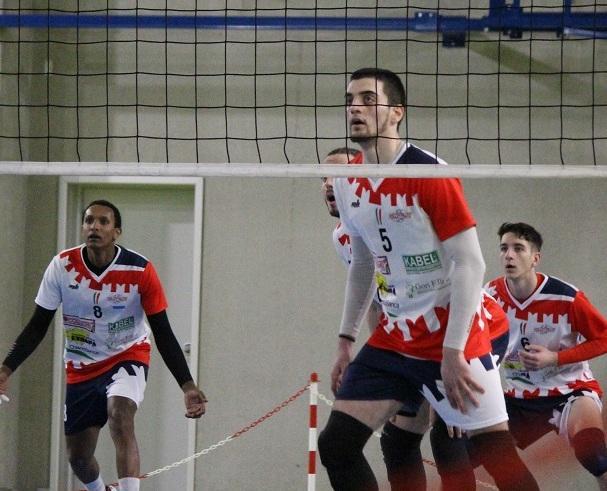 Un'azione di gioco del Volley Prato nella scorsa stagione