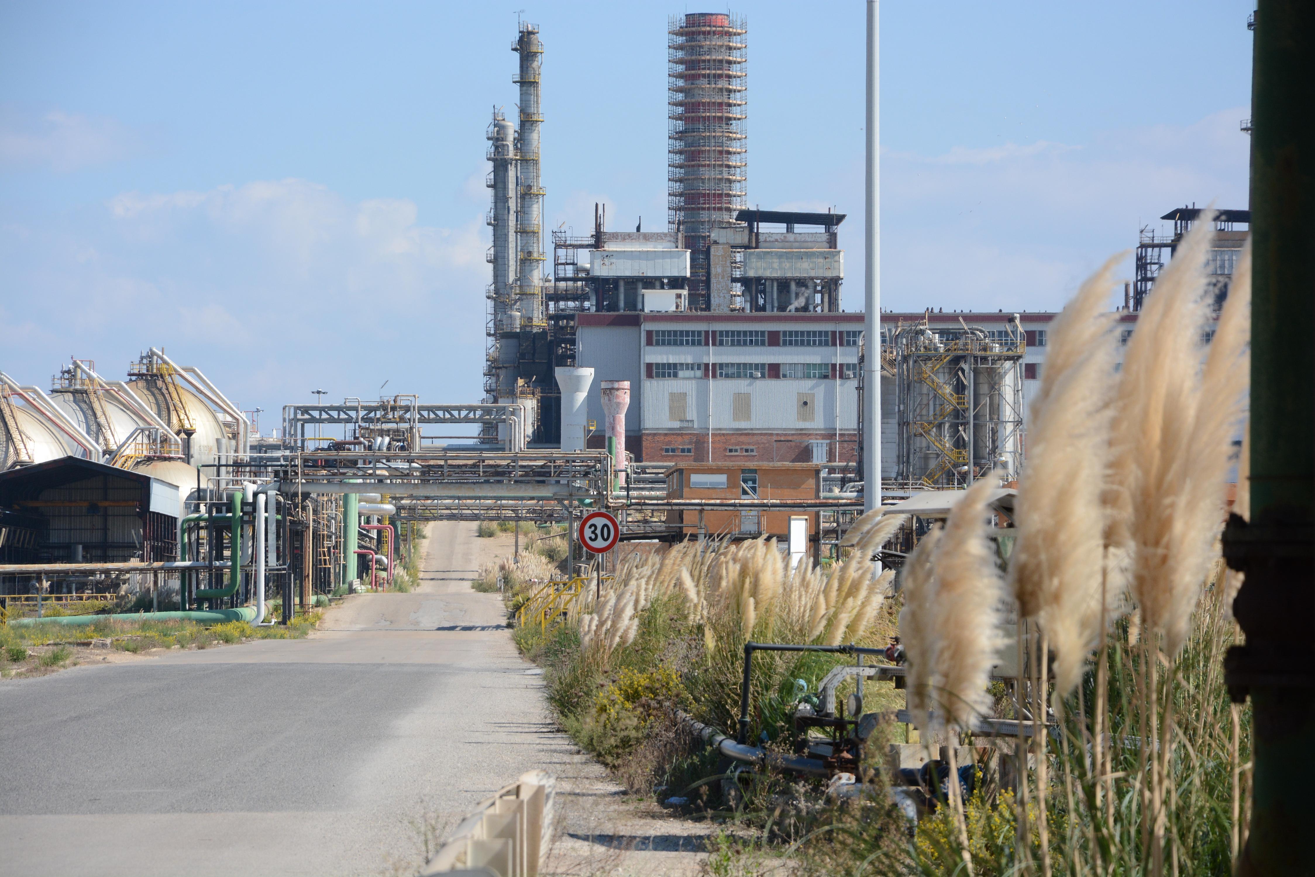 Il 22 ottobre sciopero nel polo petrolchimico di Porto Torres