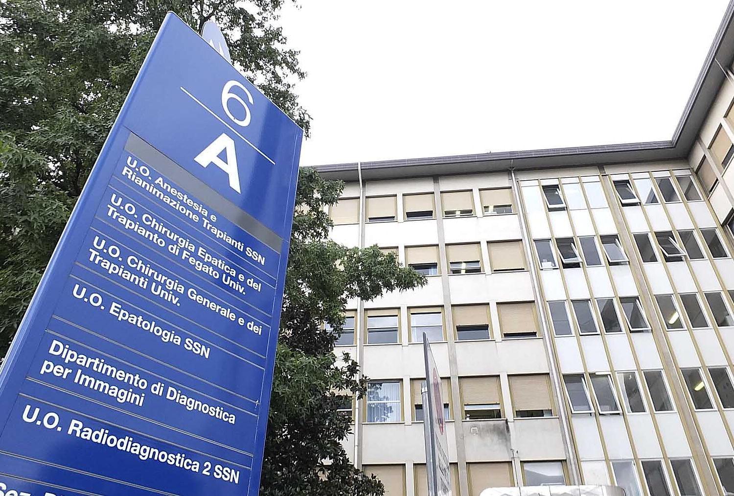 Un'immagine dell'ospedale di Cisanello