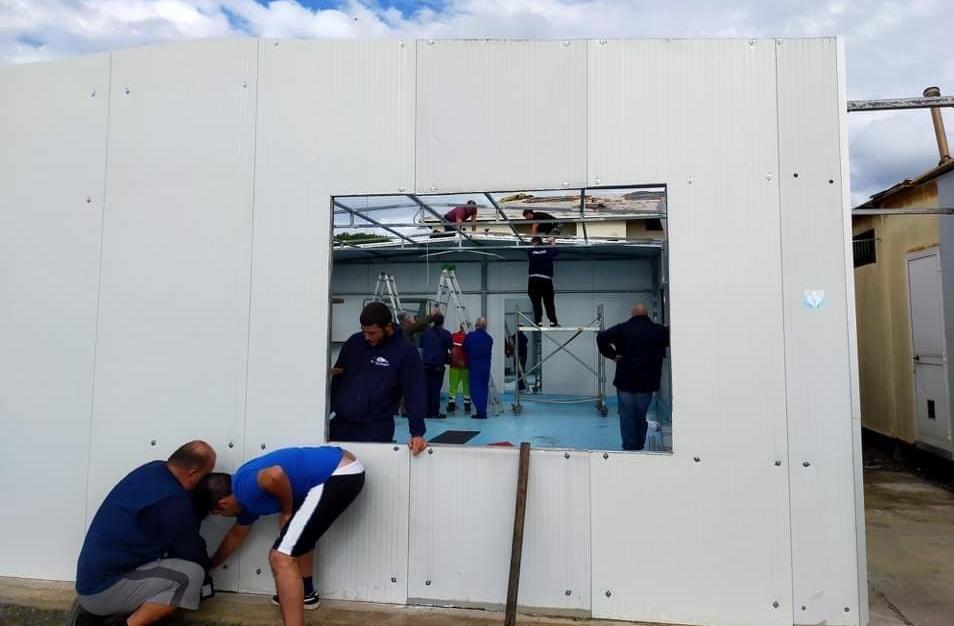 A Rosignano i genitori ricostruiscono le strutture del Rugby distrutte dal tornado 