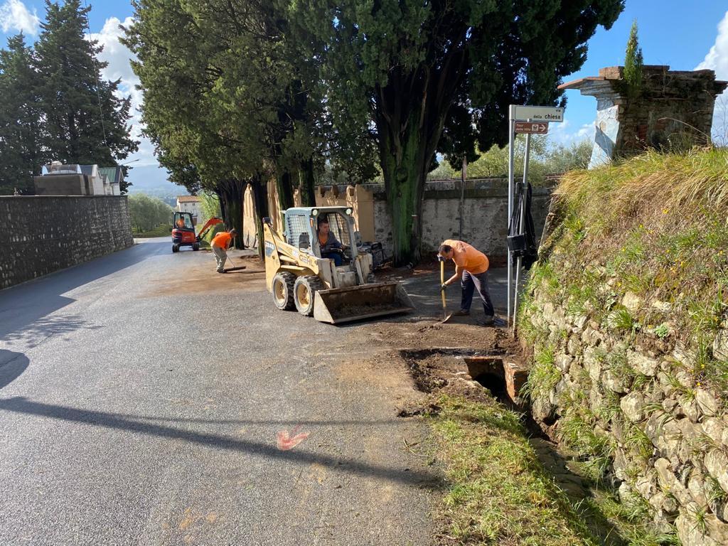 Maltempo, lavori sulle strade capannoresi 