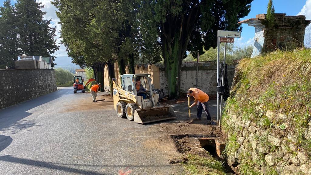 Maltempo, lavori sulle strade capannoresi