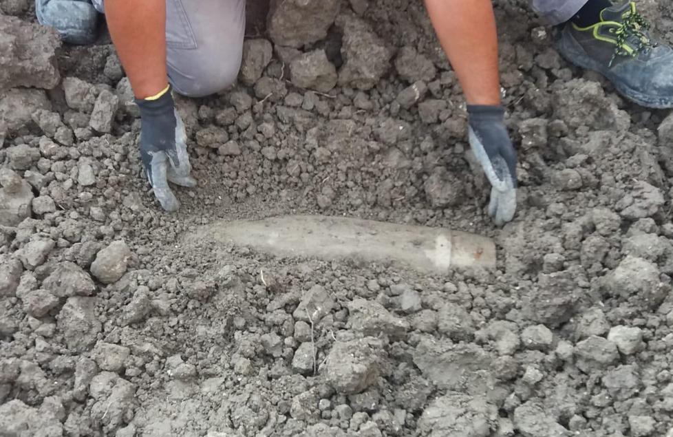 Dal cantiere del biogas riemerge dopo decenni una bomba inesplosa 