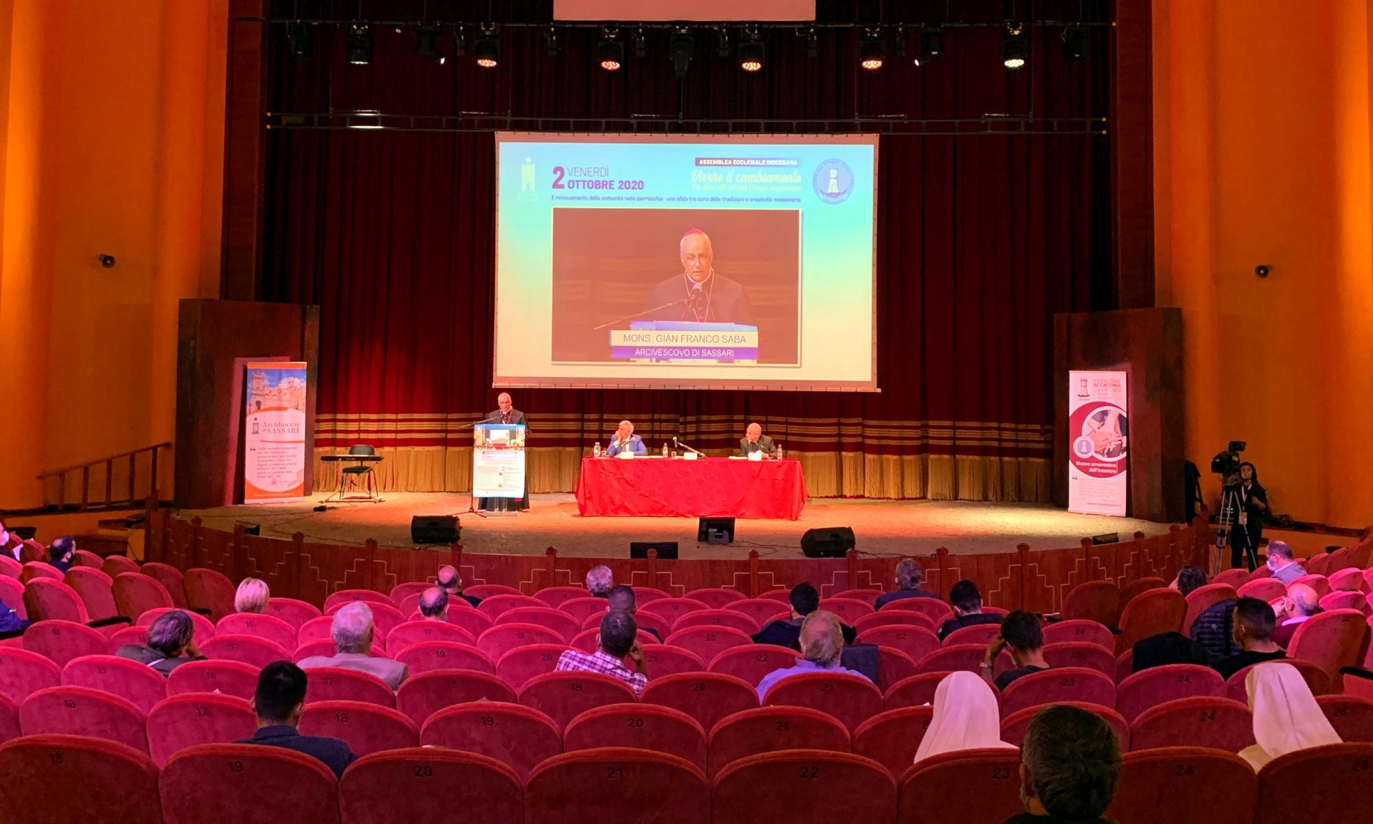 All'auditorium di Sassari l'assemblea diocesana ecclesiale
