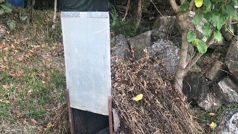 La trappola scoperta dalla Polizia provinciale