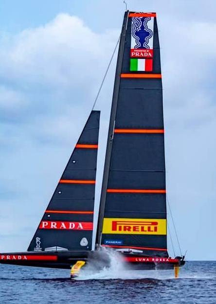 Luna Rossa, la gemella è arrivata ad Auckland Via agli allenamenti