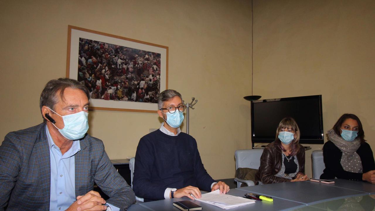 Da sinistra Renzo Berti e Francesco Puggelli