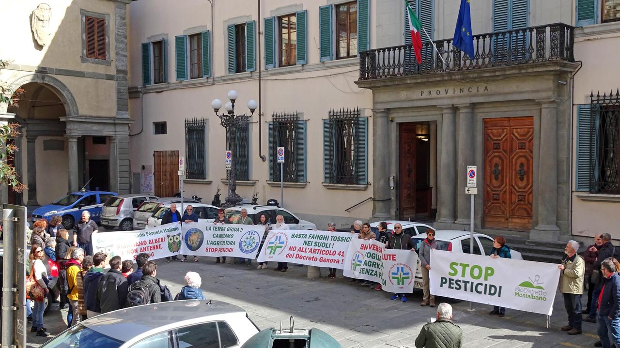 Un momento della manifestazione del 28 settembre 2019