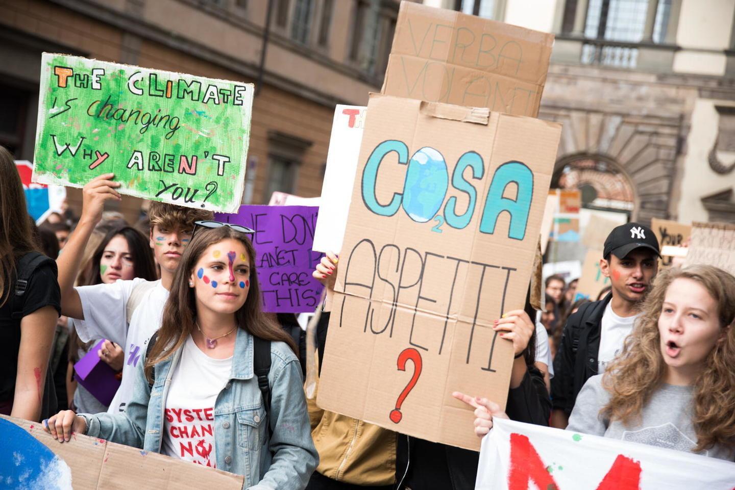 Sciopero per l'ambiente, i ragazzi tornano in piazza: «La lotta per il clima è ancora una priorità» 