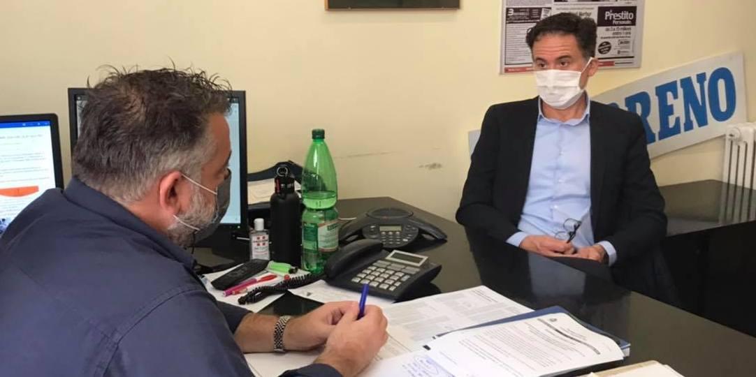 La solidarietà del sindaco