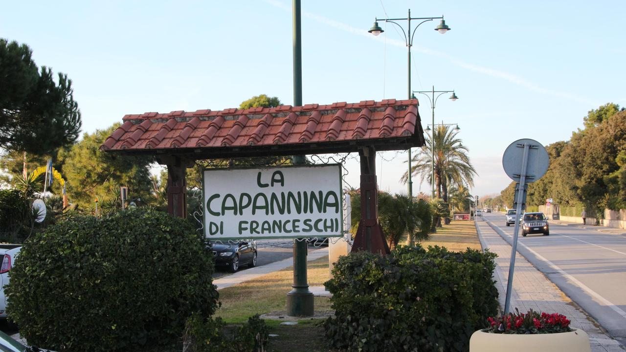 L’ingresso della Capannina