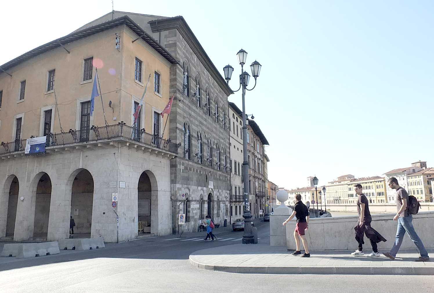 La sede del Comune di Pisa