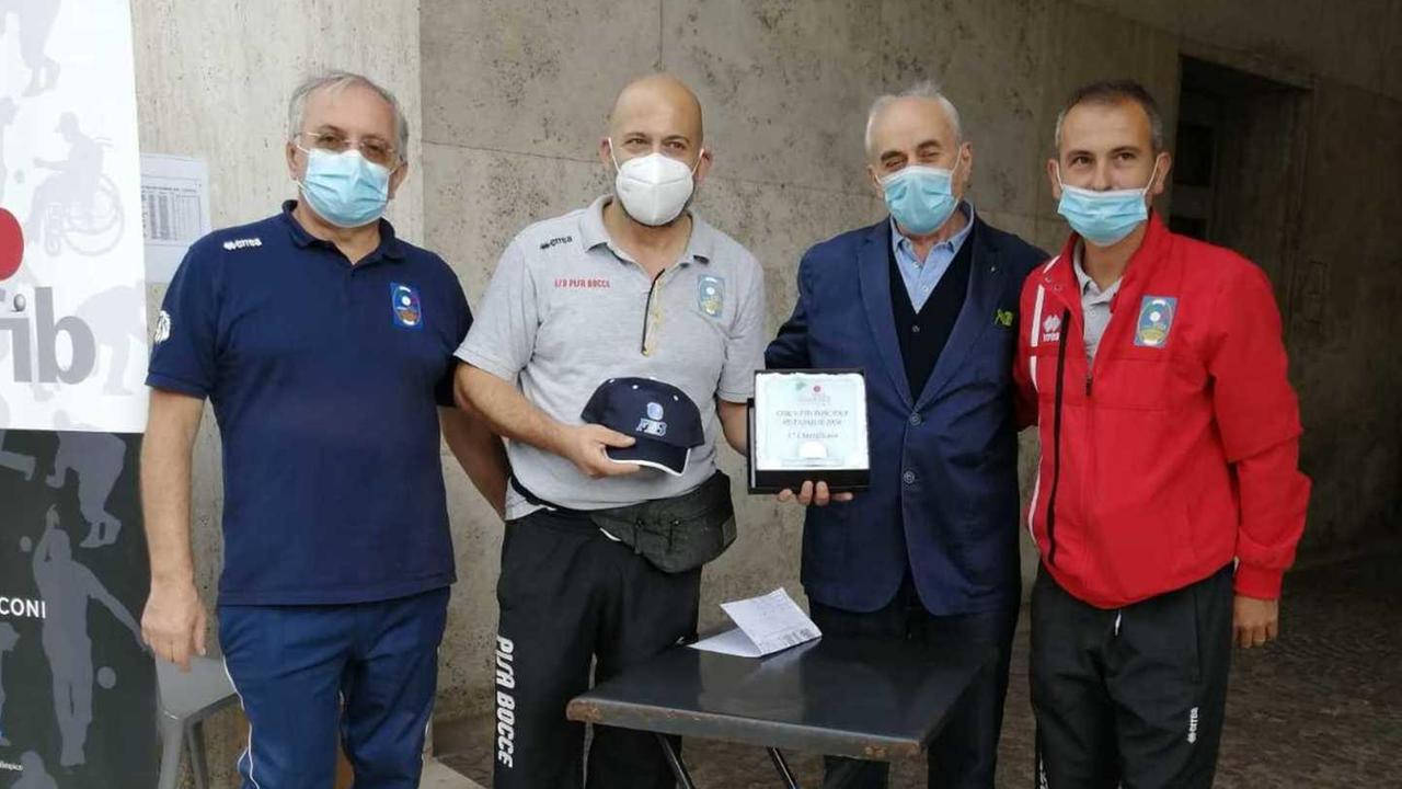 Antonio Del Carlo si impone nel Circuito Toscana Petanque La Pisa Bocce festeggia