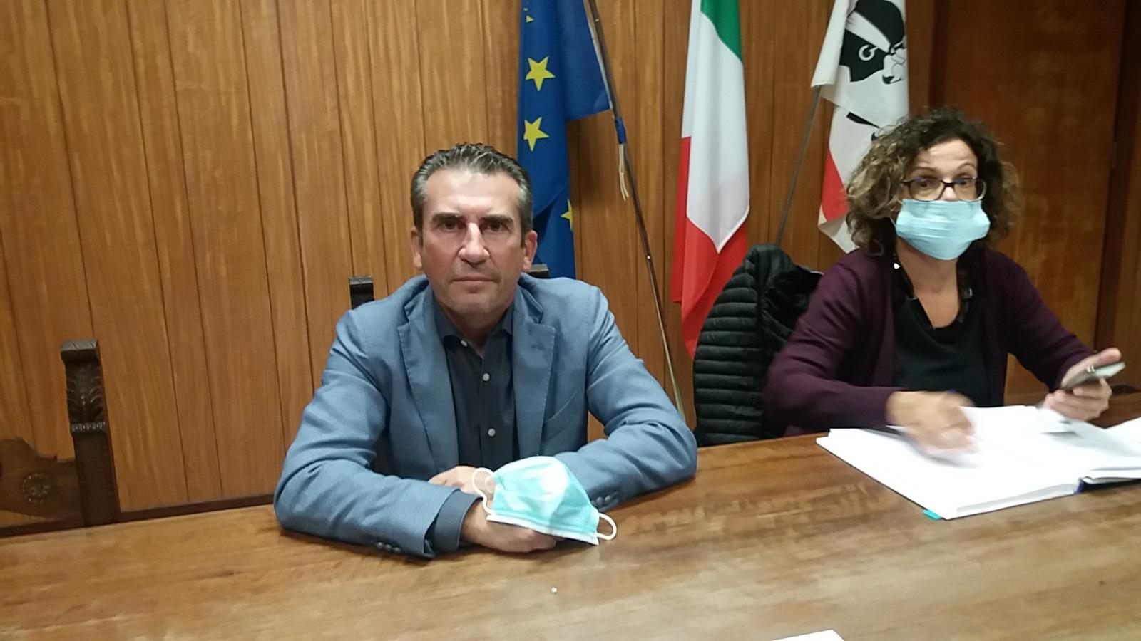 Il sindaco Alessandro Defrassu