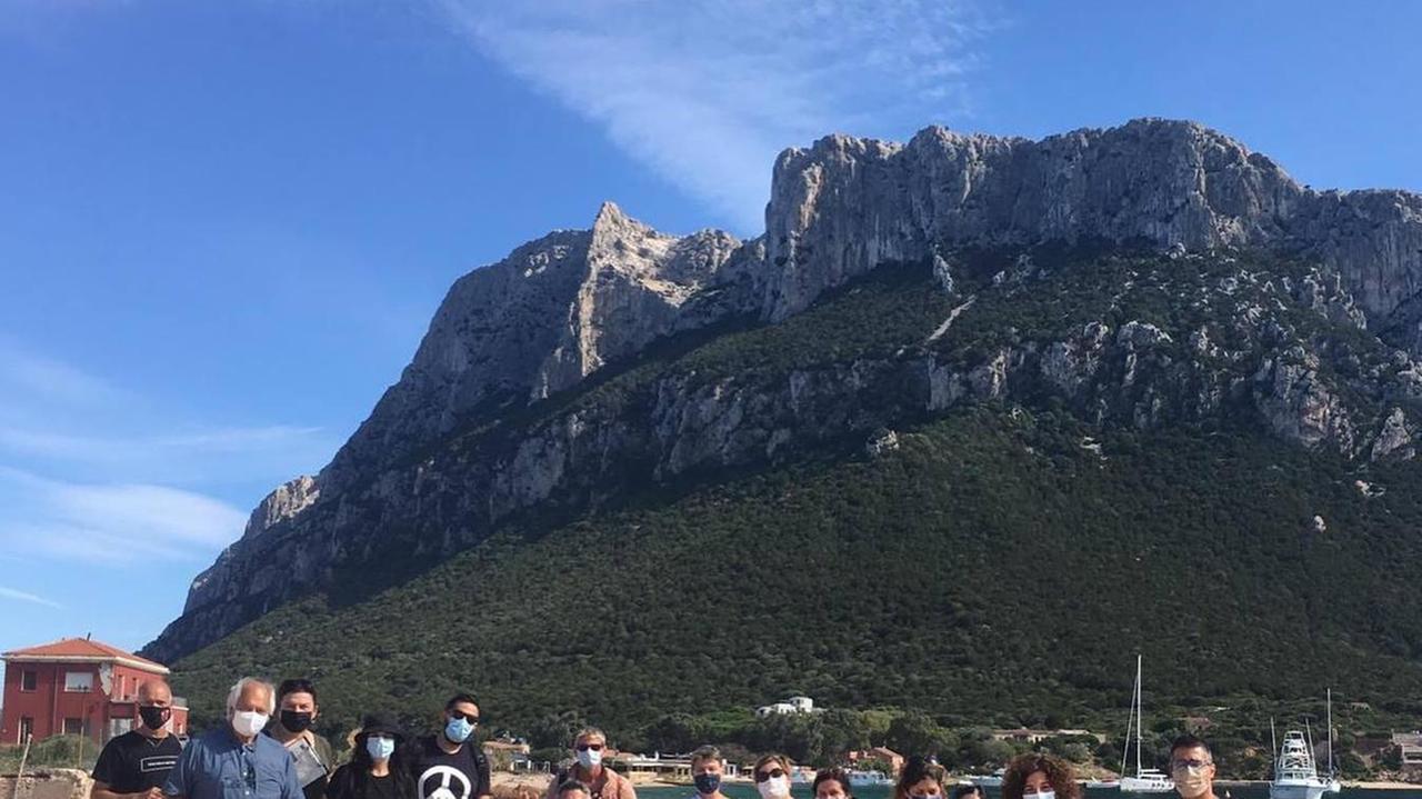 A Tavolara per raccogliere dati per l’Area marina protetta
