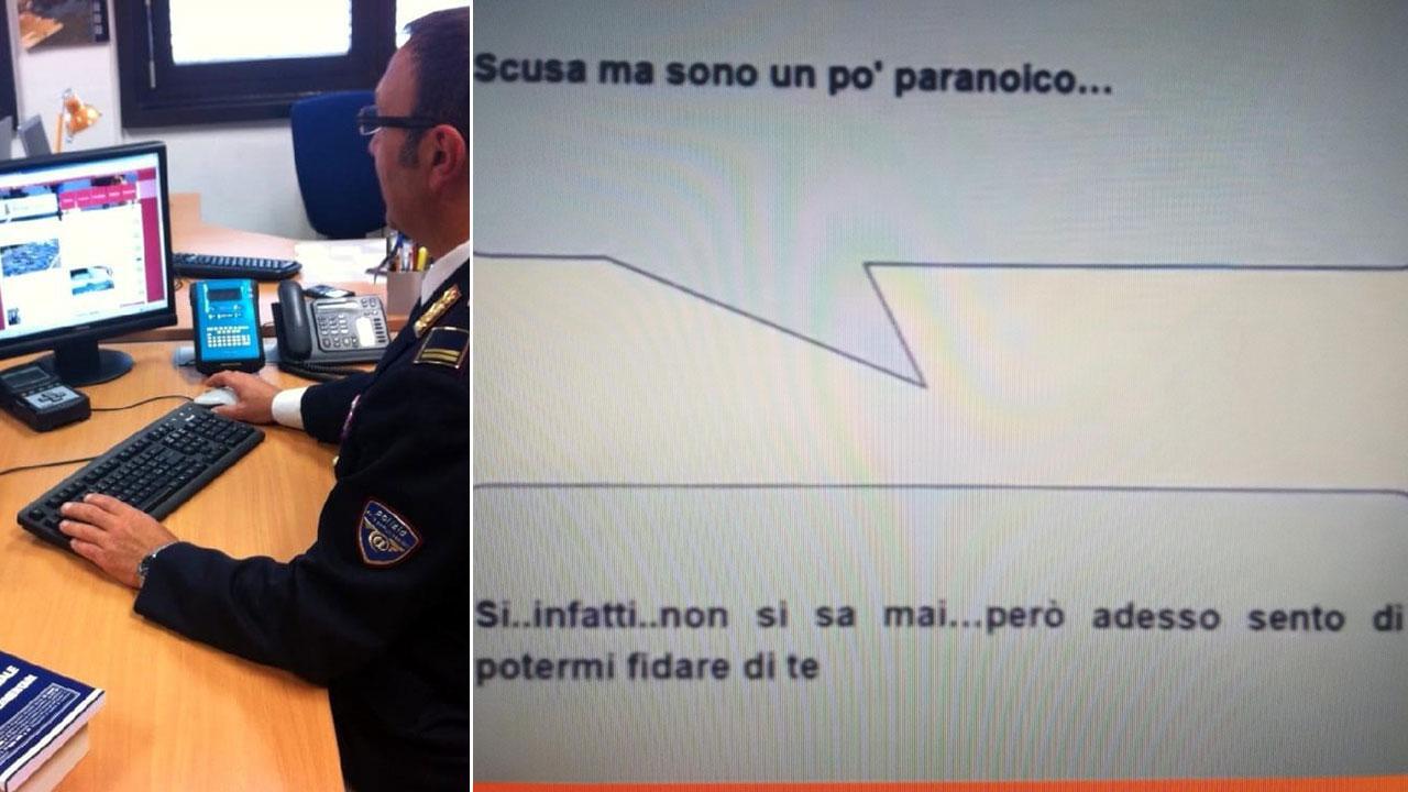 Duemila foto e video pedoporno sequestrati all’impiegato pubblico finito in cella 