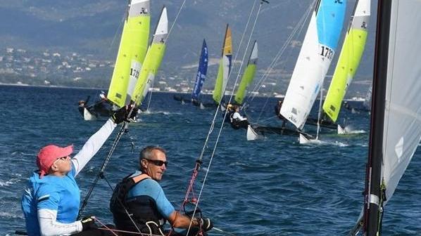Gessa e Dessy campioni sardi “Hobie Cat 16”