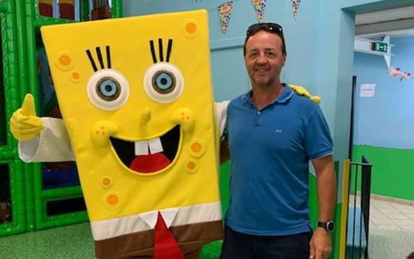 Giovanni Picchi titolare del Castello di Alice, "parco divertimenti" per i bambini