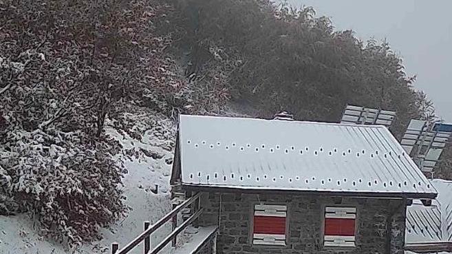 Cartoline invernali dal Crinale con le prime nevicate autunnali