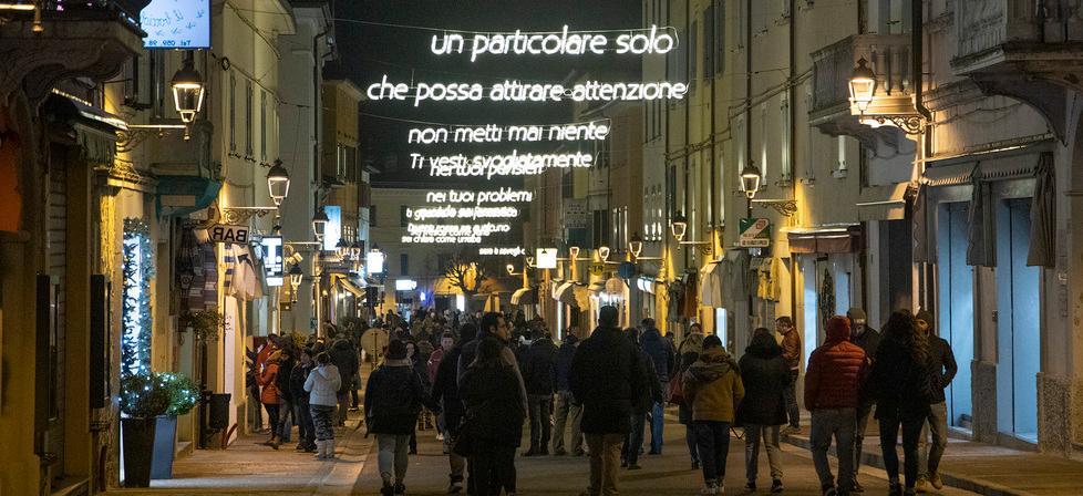 Zocca in festa con Vasco: «Albachiara è la più bella? Noi l’abbiamo già detto con le nostre luminarie» 