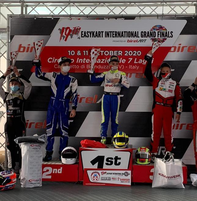 Sulle orme di Leclerc, a 13 anni è già un asso dei go-kart