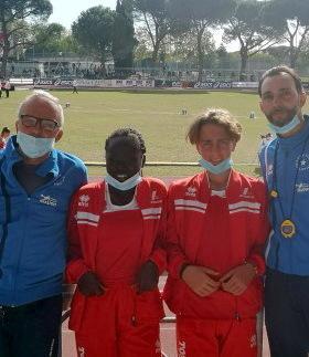 Cadetti, settimo posto per Presenti e Abbott ai campionati italiani di Forlì