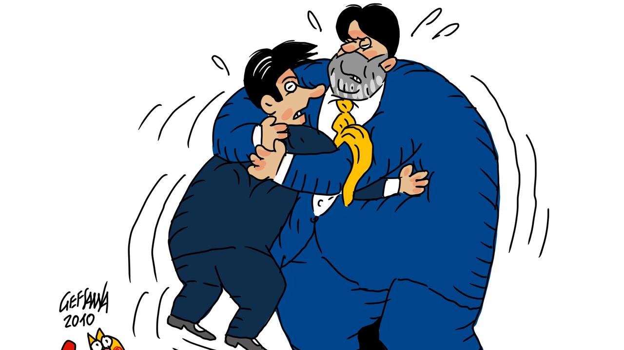 La vignetta di Gef: s'istrumpa vietata dal governo Conte