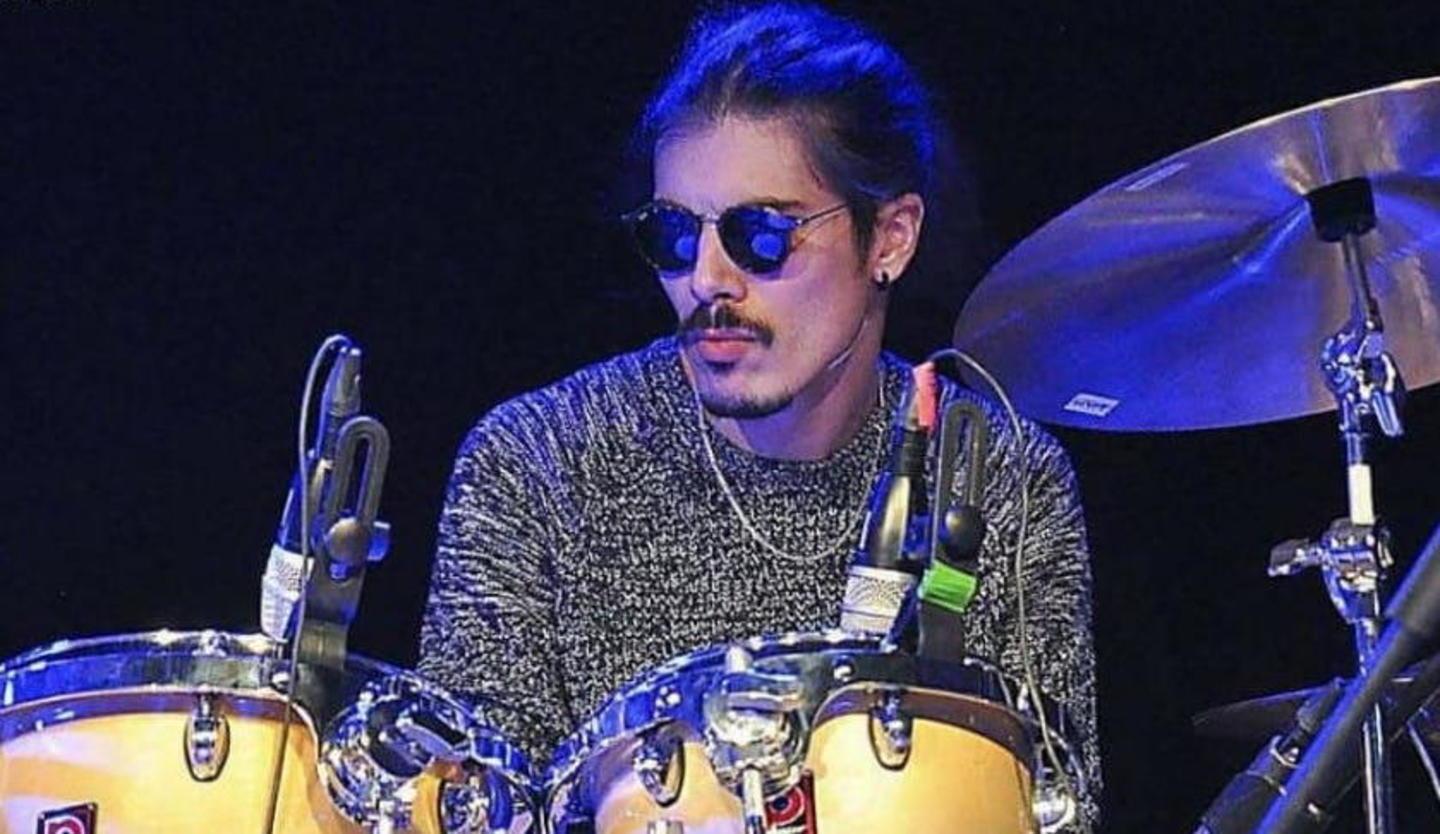 Nicolò Selmi alla batteria