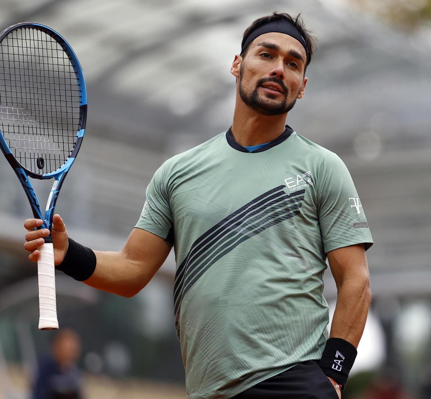 Anche Fognini ha il Covid e lascia il Sardinia Open 