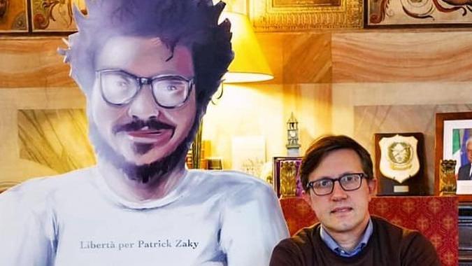 Detenuto in Egitto, dipinto di Bruchi esposto da Nardella