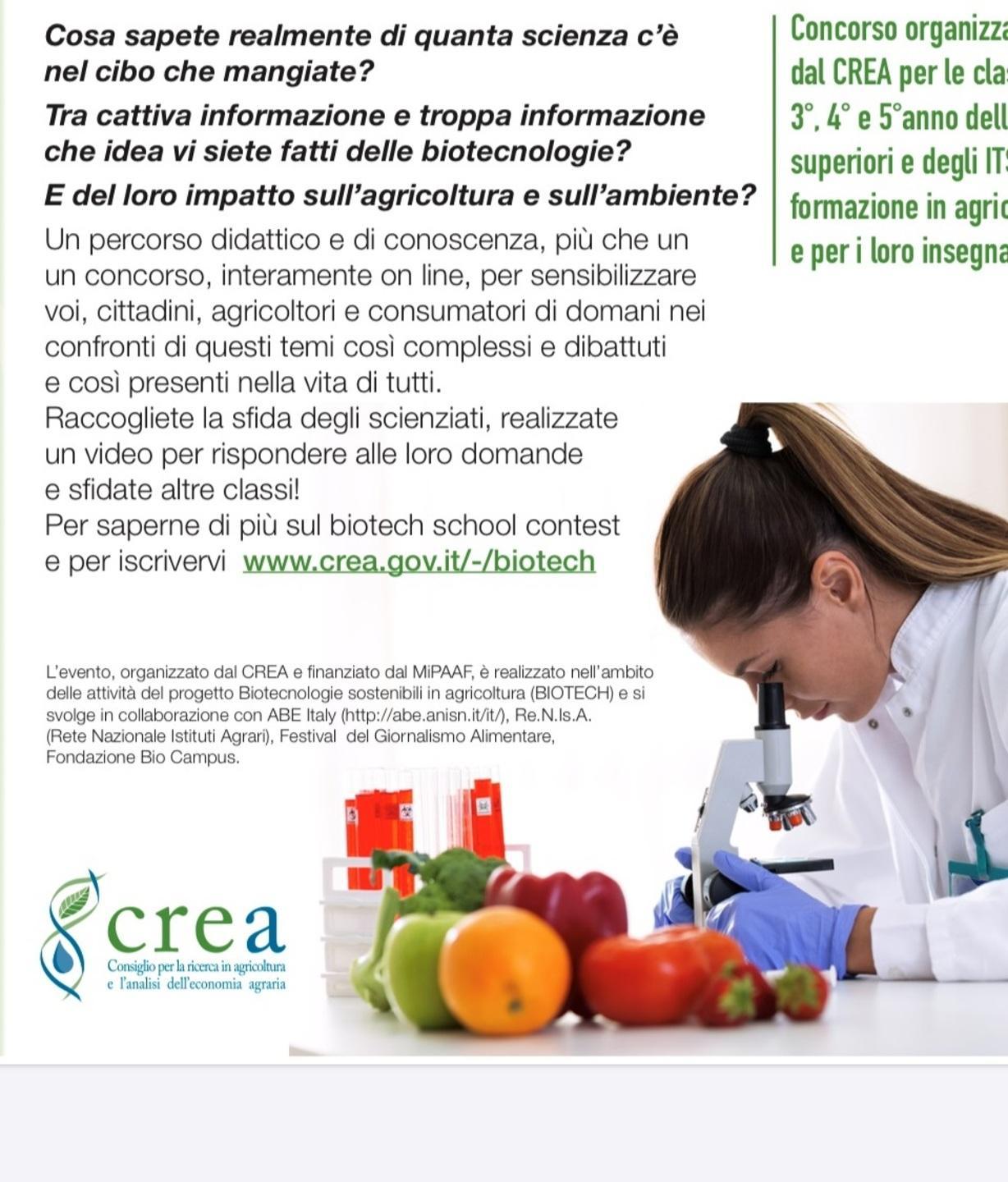 Biotech School per vincere con la scienza