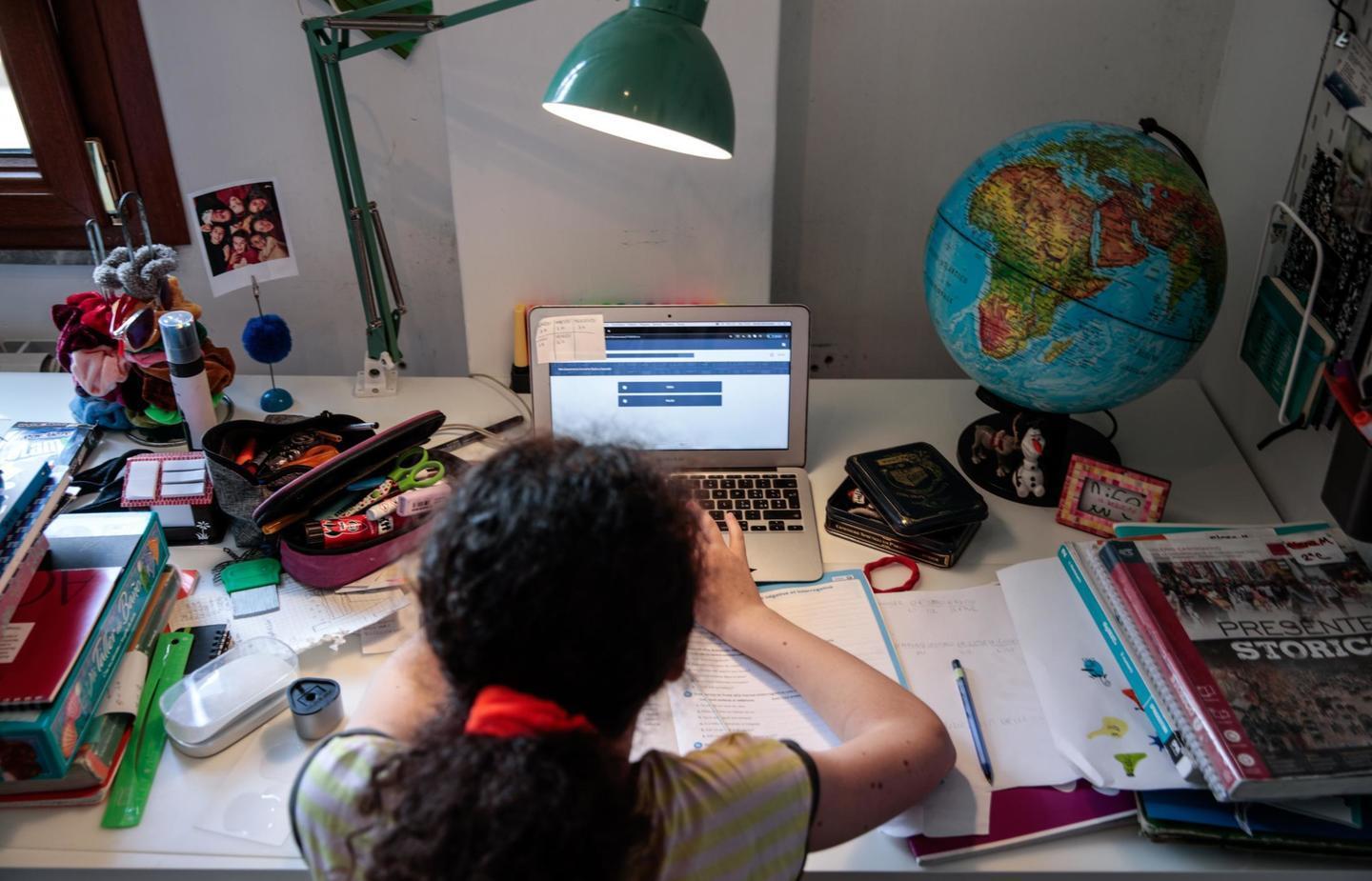 A scuola a giorni alterni. Didattica mista al Datini 