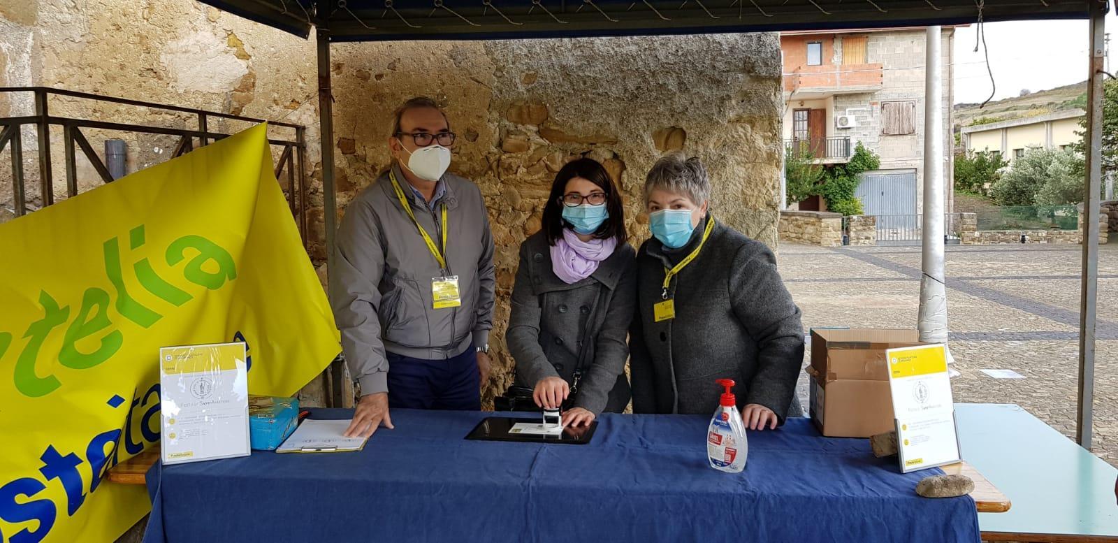 L'annullo filatelico a Gesico