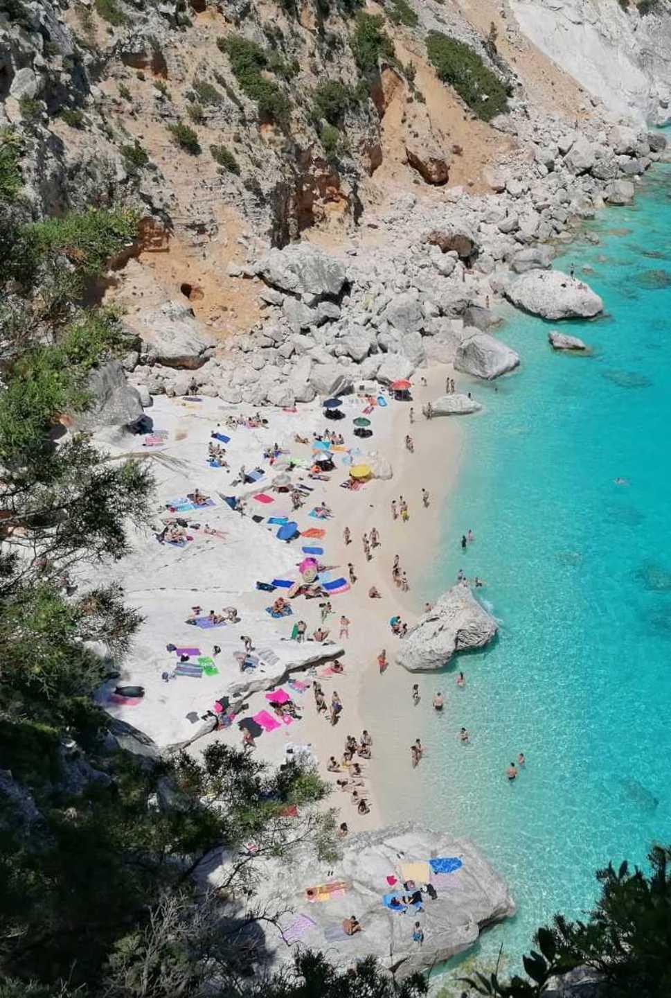 Turista tedesca soccorsa a Cala Goloritzè