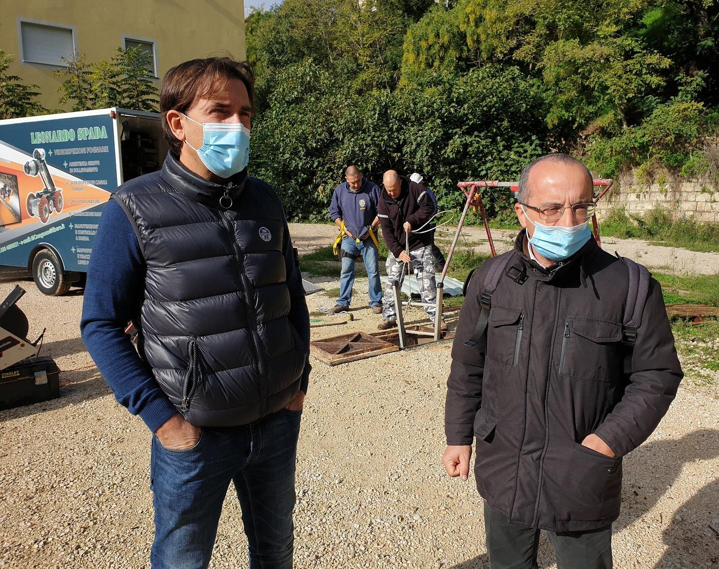 Sassari, cedimento in viale Trento: la palla passa ad Abbanoa 