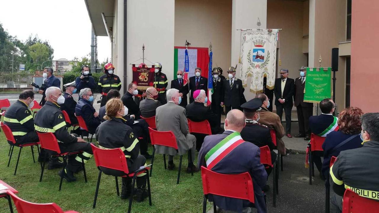 Intitolato a Rosati il distaccamento dei vigili del fuoco