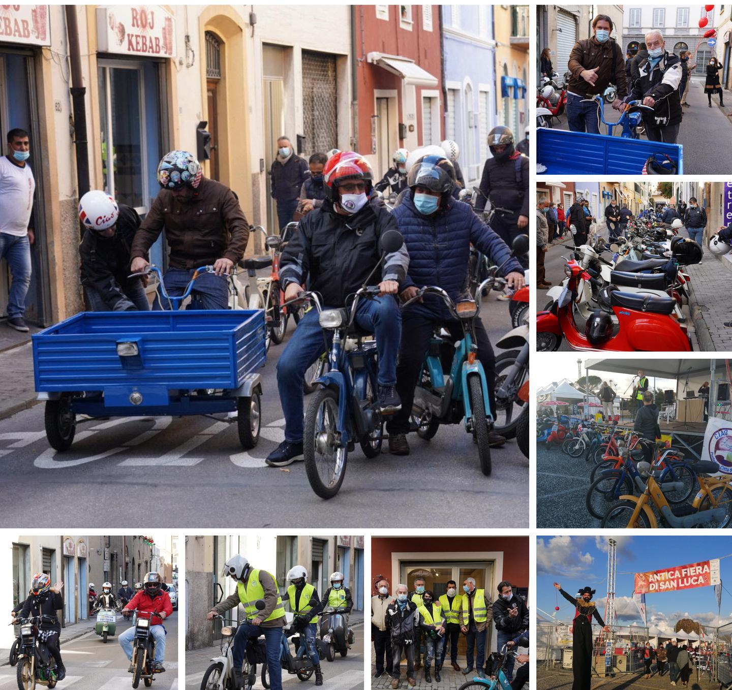 Il Ciao della Piaggio festeggia 53 anni e inaugura l’expo alla fiera di Pontedera
