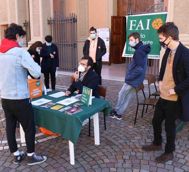 Cento vera star delle giornate Fai Piace il santuario della Rocca 