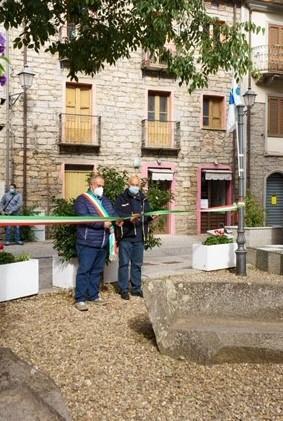 Inaugurata la nuova piazza Donatori di sangue 