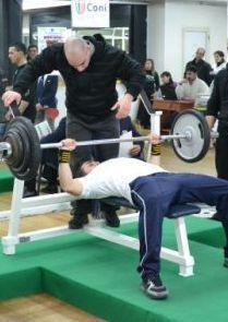 Distensione su panca, spiccano gli atleti della Body project