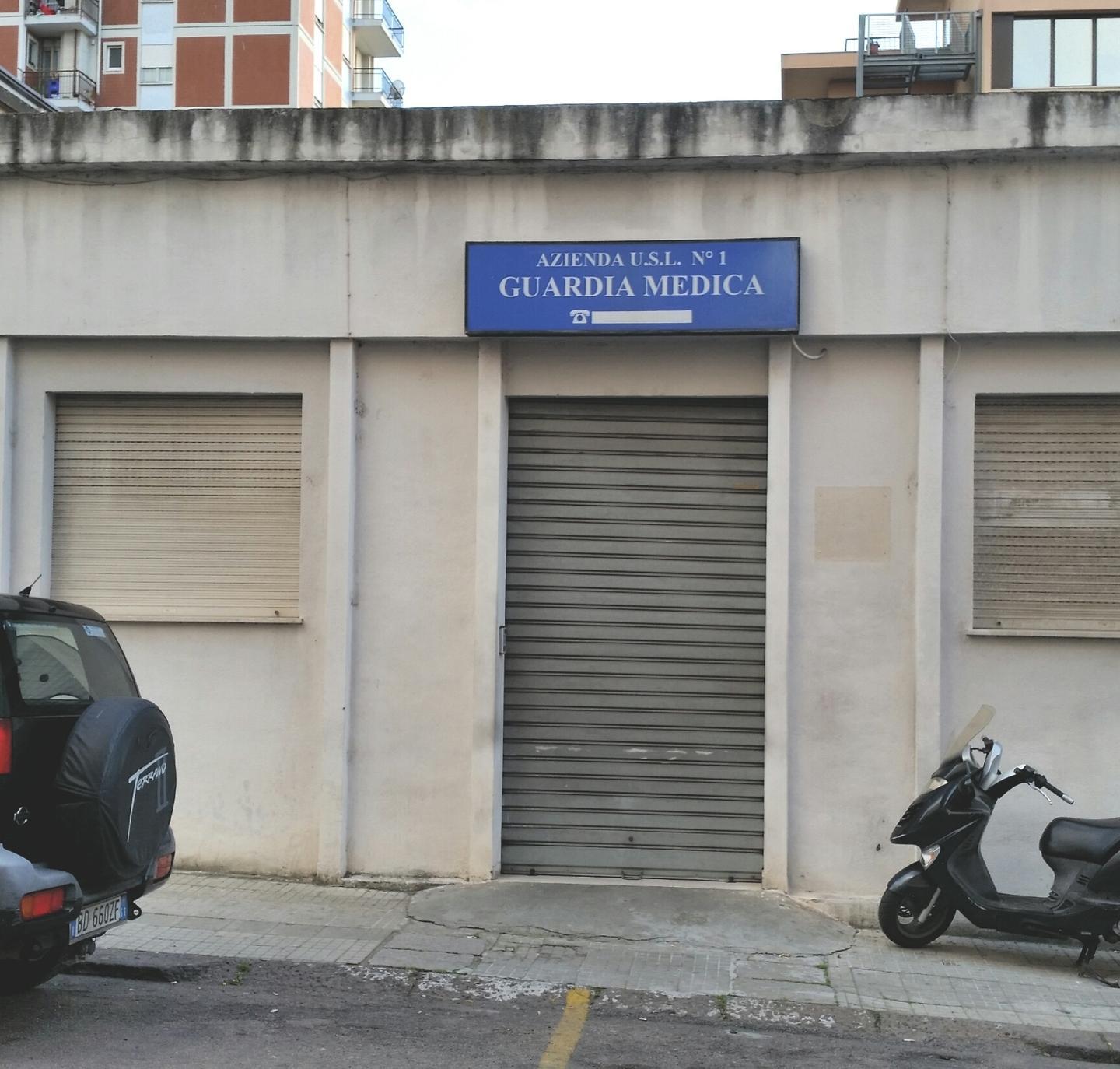 Guardia medica di via Sardegna chiusa per lavori