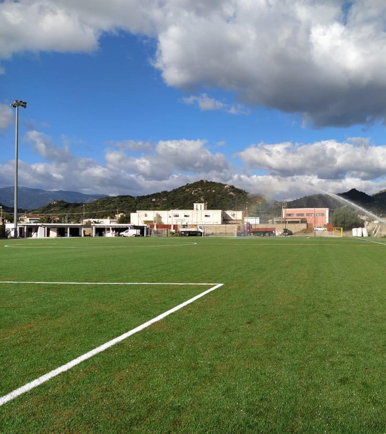 Il ritorno del Tortolì calcio nello stadio Fra Locci 