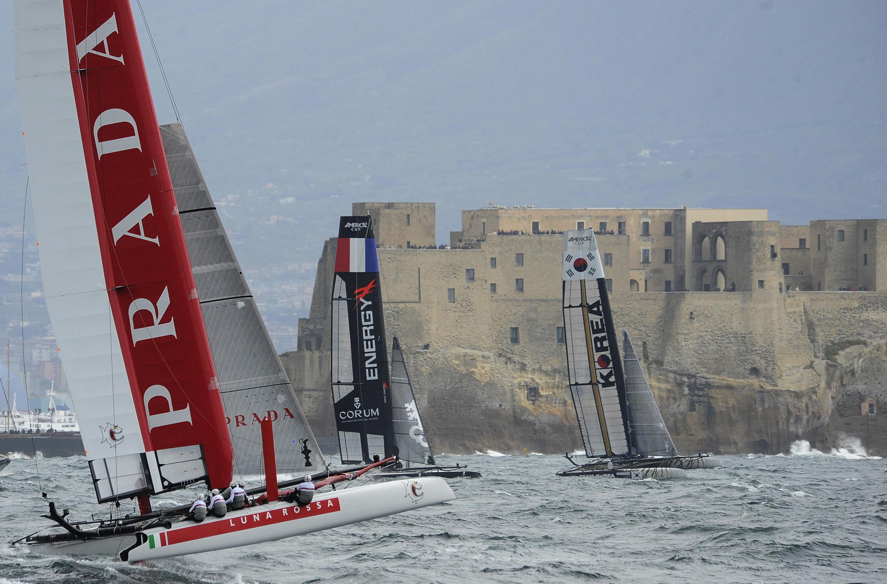 Su il sipario su Luna Rossa 2 l’Italia della vela inizia a sognare