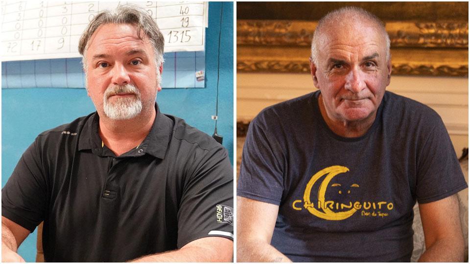 Francesco Bentivegna, coordinatore Forza Italia e Stefano Pucci, Grand Hotel & La Pace