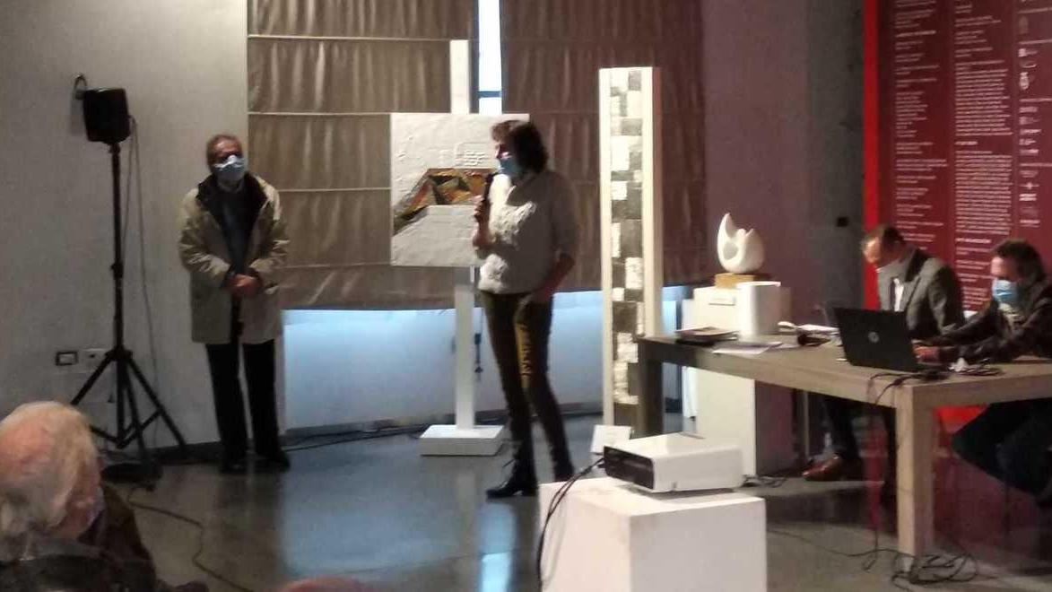 Un momento dell’iniziativa organizzata sabato scorso alla Biblioteca Lazzerini in occasione della Giornata del Fai